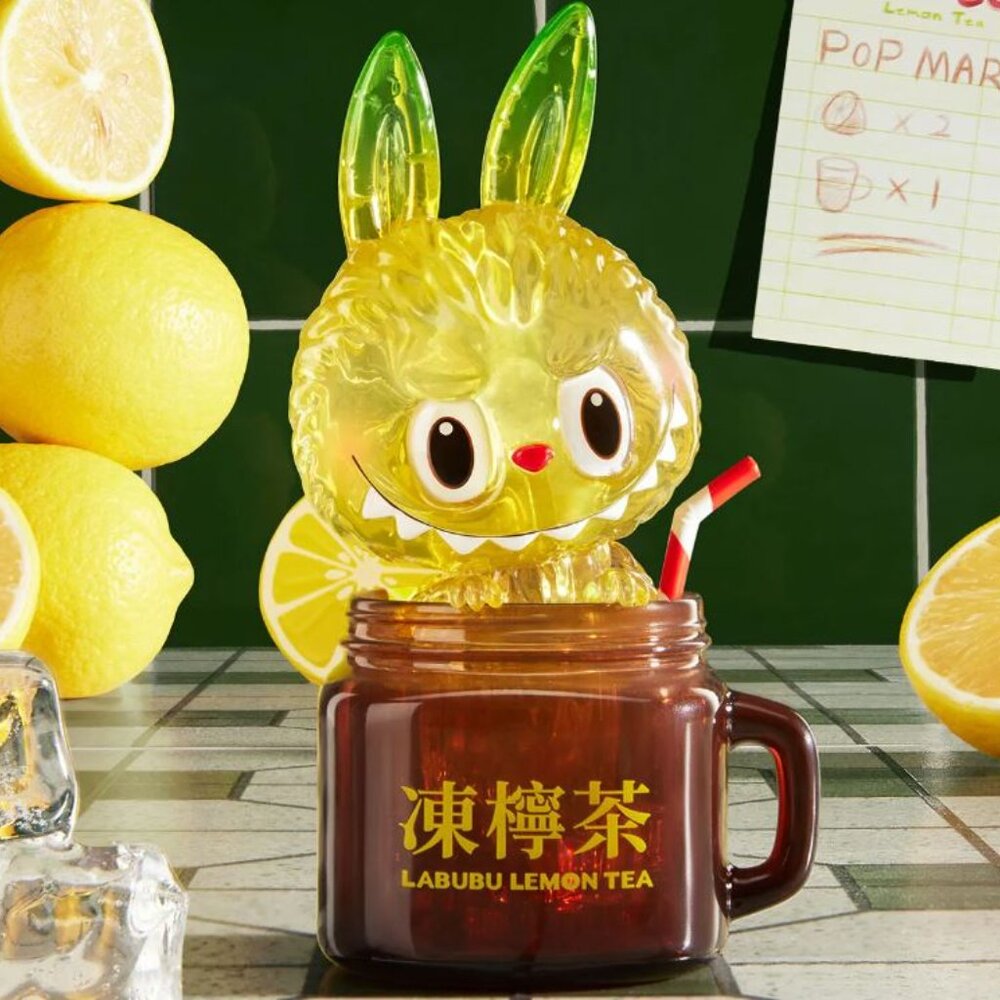 LABUBU Lemon Tea Figure - Picture 2 of 3